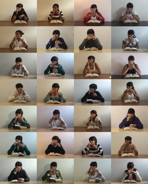 Paula Gaetano-Adi -  Stills from video documentation of ongoing performance, Pica